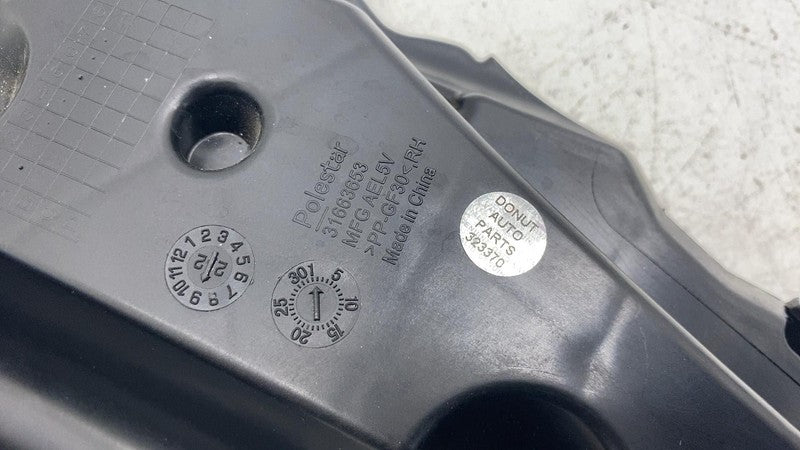 31663653 ⭕2021-2025 Polestar 2 Rear Passenger Bumper Mount Support Bracket Right 31663653