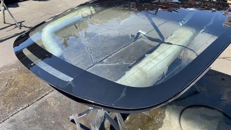 ⭕ 2017-2020 Tesla Model 3 Rear Trunk Panoramic Backlite Roof Glass Bac