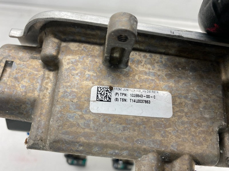 103115900A ⭕ 12-15 Tesla Model S Front High Voltage Junction Box Distribution 1031159-00-A