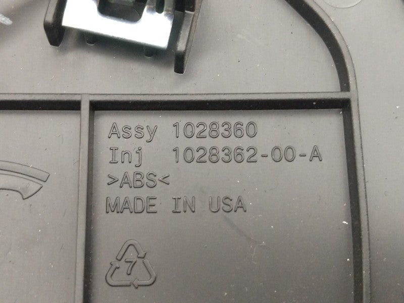 1028362 00 A ⭕ 12-20 Model S Front Passenger Side Dash Trim Antenna Cover Right 1028362-00-A