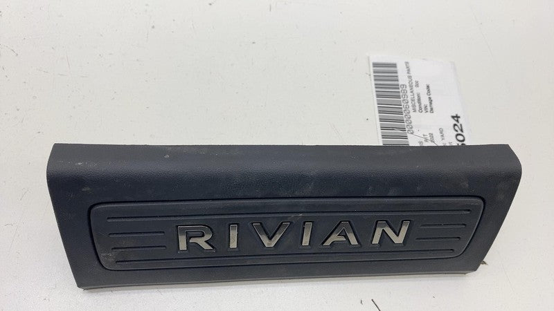 PT00001399 ⭕ 22-24 Rivian R1T Rear Driver Side Door Sill Scuff Plate Cover Left PT00001399