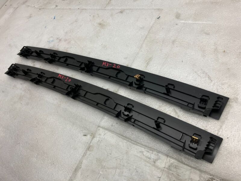 105501800D ⭕16-20 Model X PAIR Rear Left and Right Upper Door Trim Panel Cover 1055018-00-D