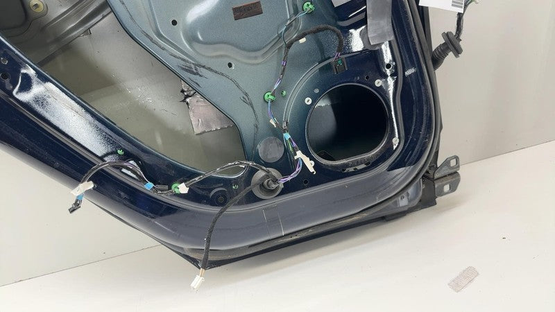 ⭕2012-2015 Tesla Model S Rear Driver Side Door Shell Panel Left LH Blu