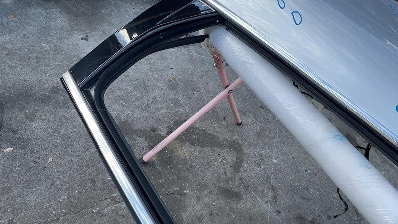 2011-2018 Porsche Cayenne Rear Driver Side Door Shell Panel Left Silver - LX7W