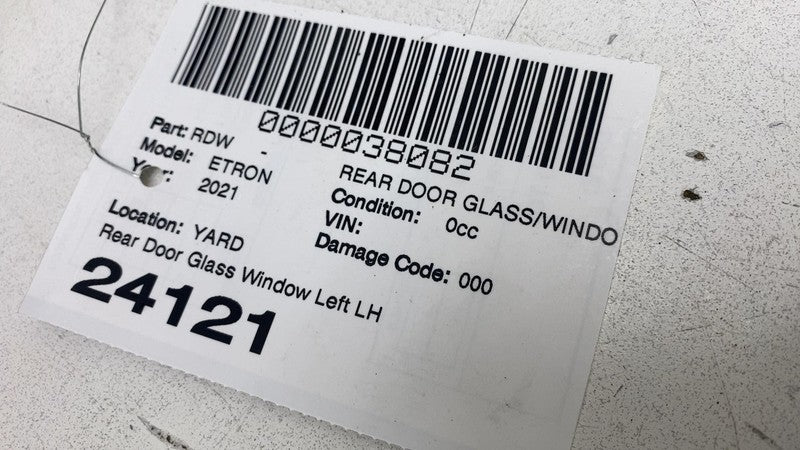 4KE 845 025 A ⭕ 2019-2023 Audi E-Tron Quattro Rear Left Side Door Window Glass 4KE845025A