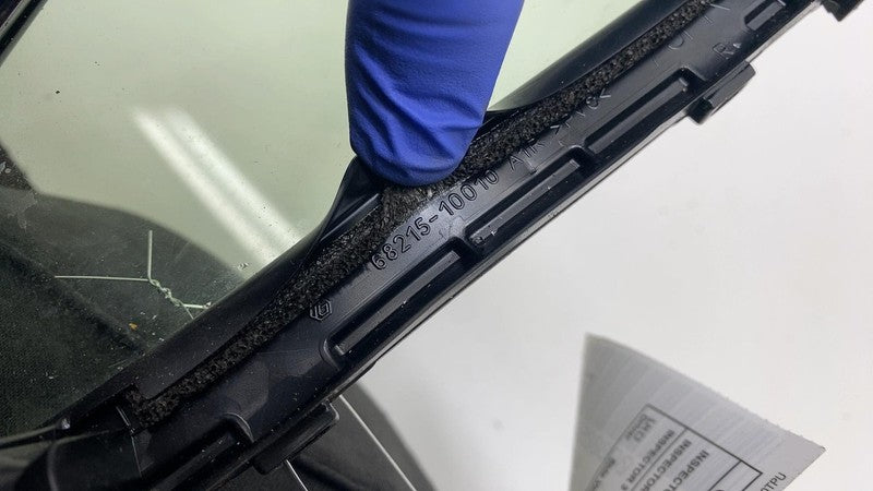 68215 10010 ⭕ 2018-2022 CHR Front Right Door Corner Fixed Quarter Window Glass 68215-10010