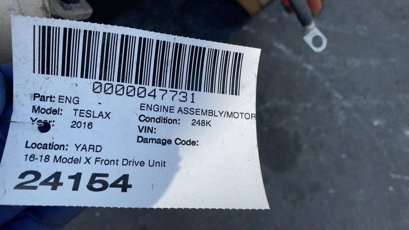 1035000-00-F ⭕14-18 Tesla Model S X Electric Engine Motor Front Small Drive Unit 1035000-00-F