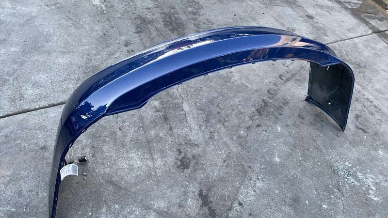 600817900E 2012-2015 Tesla Model S MS Rear Bumper Cover w/ Park Sensor & Harness Blue PPSB