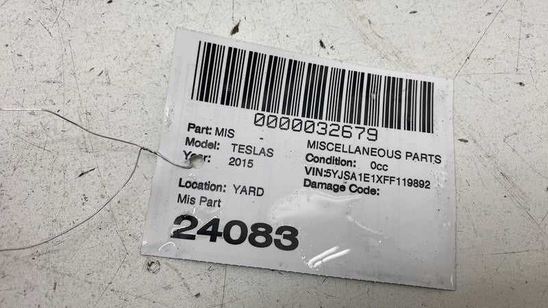 600757200E ⭕ 12-15 Tesla Model S Front Frunk Hood Lock Latch Secondary Release 6007572-00-E