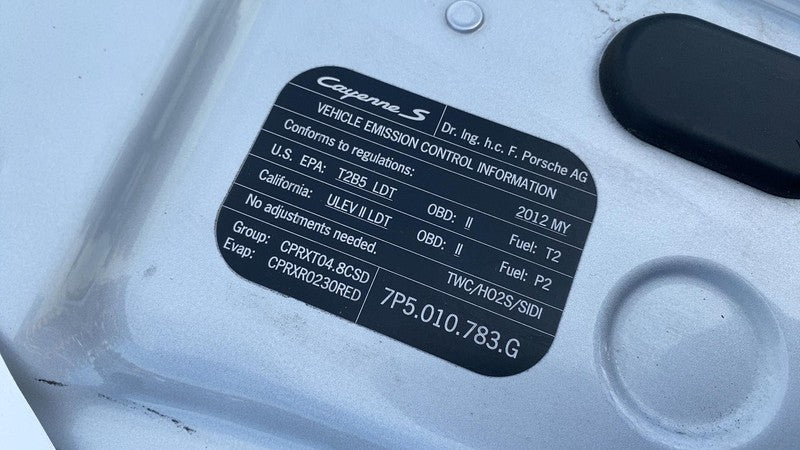 2011-2014 Porsche Cayenne Front Bonnet Hood Shell Panel Cover Assy Silver - LX7W