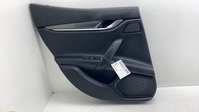 ⭕ 14-22 Maserati Ghibli Rear Driver Side Interior Door Panel Trim Cove