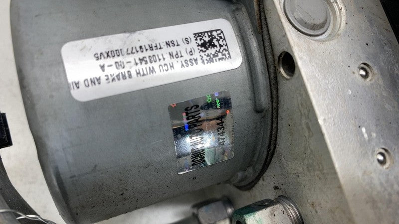 110354100A ⭕ 2017-2020 Tesla Model 3 M3 ABS Unit Hydraulic Brake Pump Module 1103541-00-A