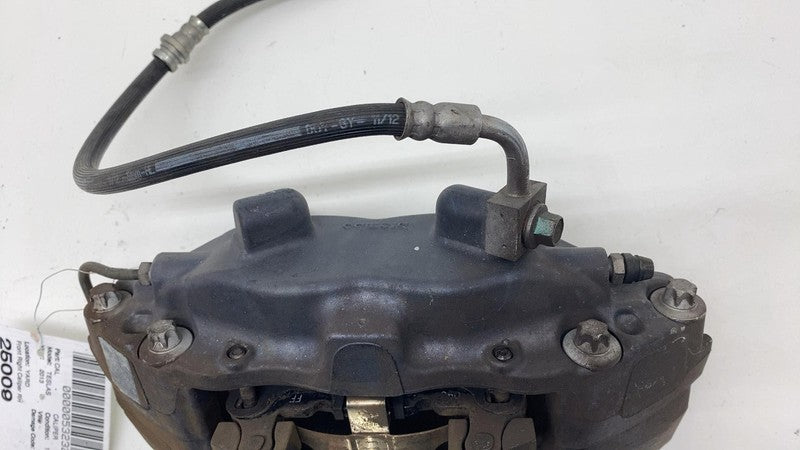 2012-2015 Tesla Model S MS Front Passenger Side Caliper w/ Brake Hose Line Right