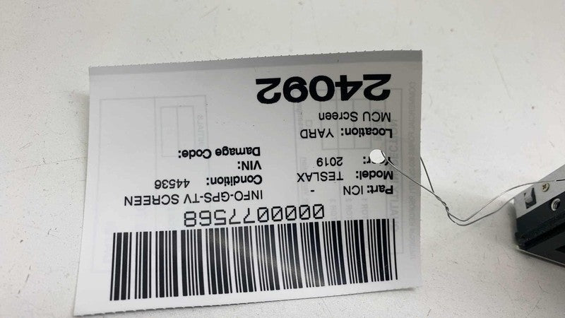 ⭕ 16-20 Tesla Model X MX Touchscreen Display MCU Media Control Unit 10