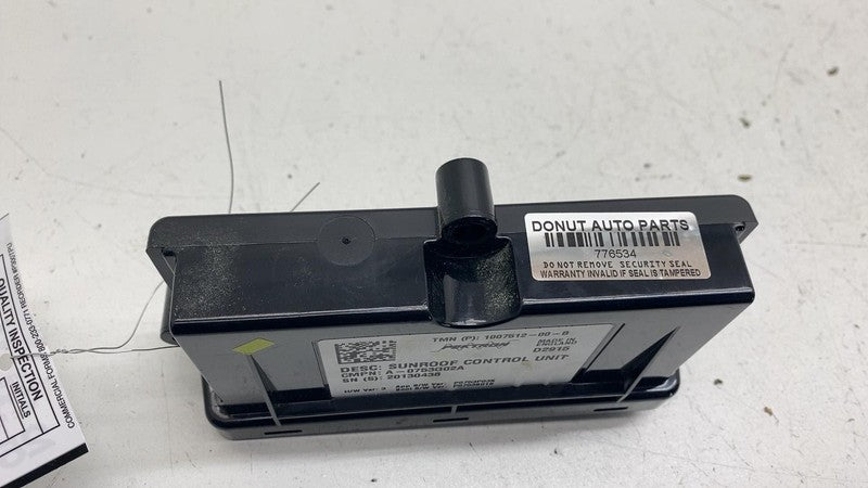 ⭕ 12-20 Model S MS Sunroof Controller Moon Roof Control Module Unit 10