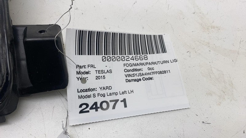 ⭕ 12-20 Model S Front Left LED Up-Level Fog Light Cornering Lamp LH 60