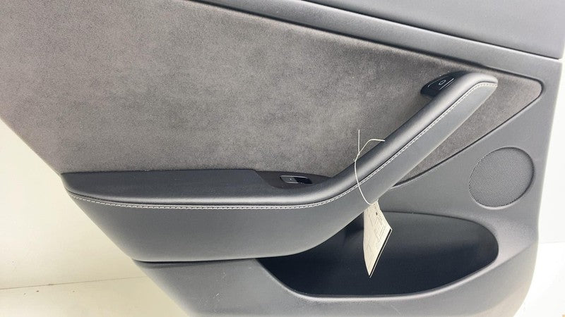 ⭕ 2021-2023 Tesla Model 3 Rear Driver Side Interior Door Panel Trim Ca