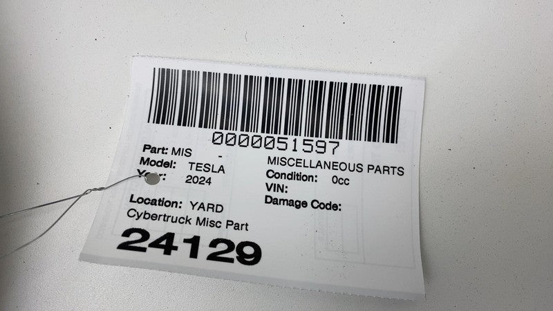 180754700D 2024 Tesla Cybertruck Rear Driver Side Door Seal Gasket Weather Strip Left OEM
