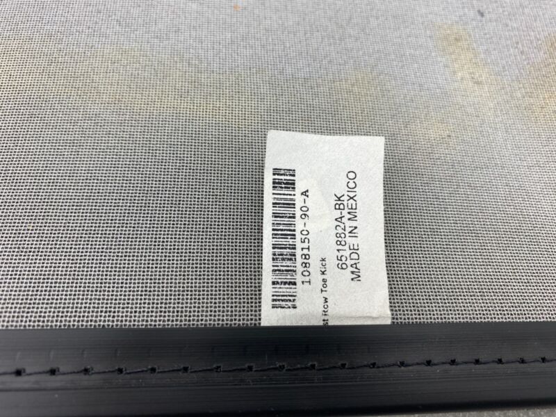 108815090A ⭕16-20 Model S X Front Left or Right Seat Lower Back Panel Kick Toe 1088150-90-A