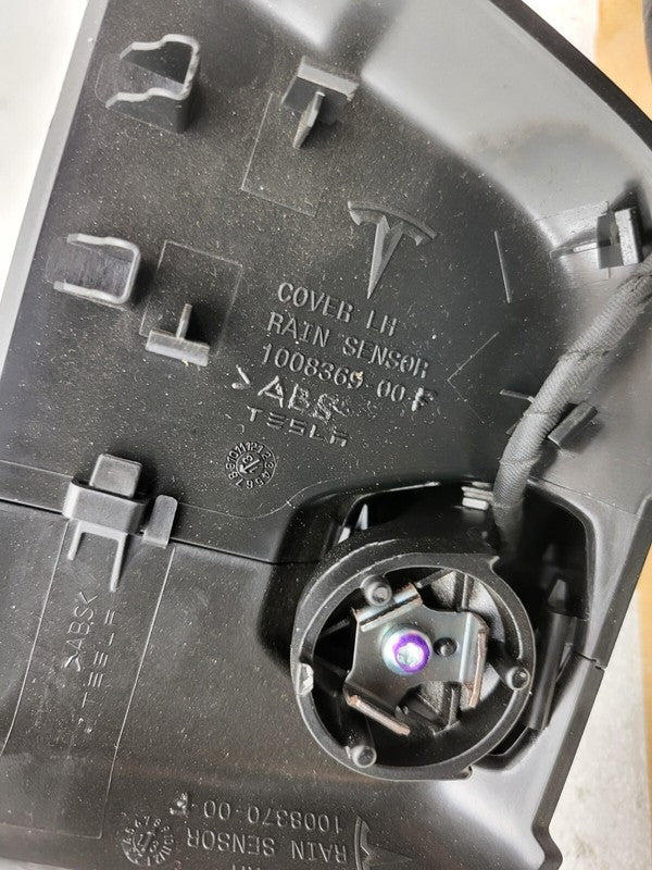 E11026664 ⭕ 2012-2015 Tesla Model S MS Front Windshield Interior Rear View Mirror w/ Cover