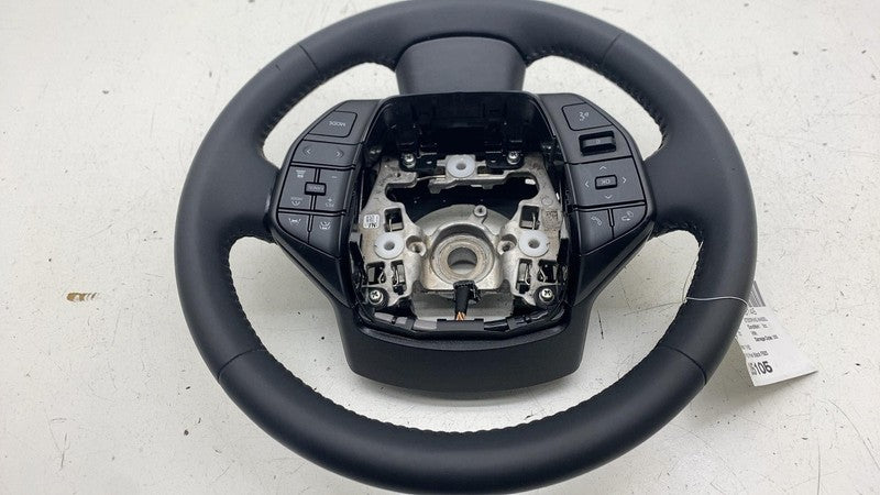⭕ 2023 2024 Toyota Prius Steering Wheel Leather Black FB20 w/ Control Switches