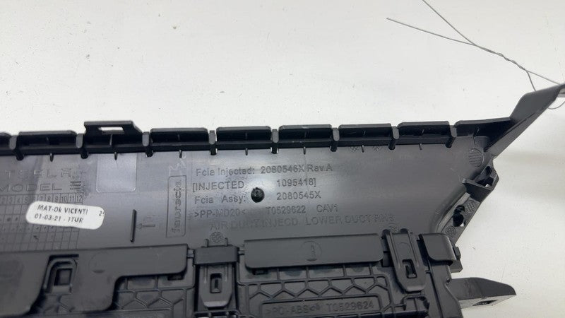 1095418 ⭕ 2017-2023 Tesla Model 3 Y Right Dashboard Heater AC Air Vent Dash Duct 1095418