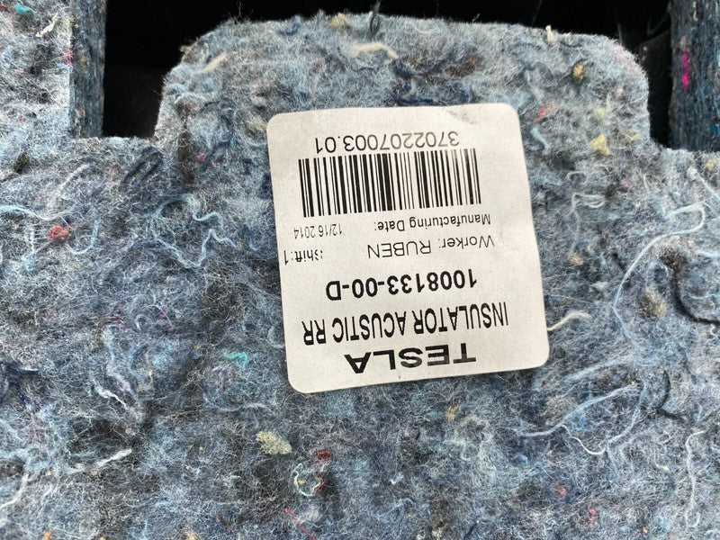 1008133 00 D ⭕2012-2020 Tesla Model S MS Rear Passenger Side Door Panel Trim Card Cover Right