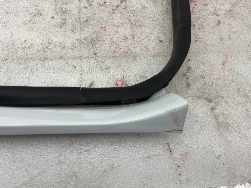 ⭕2012-2023 Tesla Model S MS Left Rocker Panel Scuff Plate Molding w/ Rubber Seal