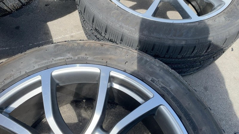 4N0 909 144 H ⭕2019-2024 Porsche Cayenne SET of 4 Front & Rear Wheel Rim 10 Bent Spoke w/ Tire