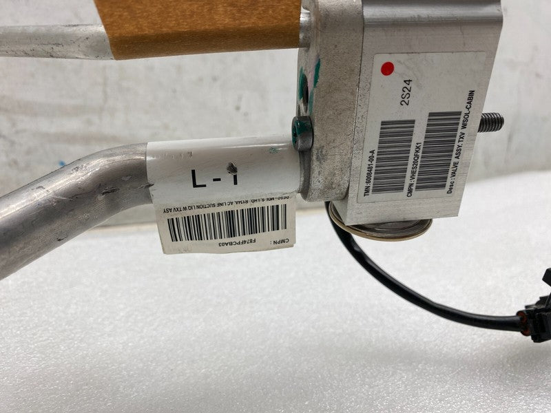 600848100A ⭕ 12-15 Model S A/C Liquid Suction Pipe & Chiller to Comp w/ Valve 1009293-00-A