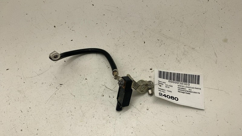 A0009056407 ⭕ 15-22 Mercedes-Benz C300 W205 Battery Ground Cable Wire w/ Sensor A0009056407