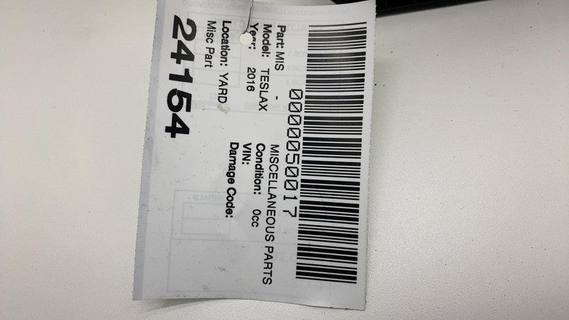 2016-2020 Tesla Model X MX Monocamera Drivers Assistance System Contro