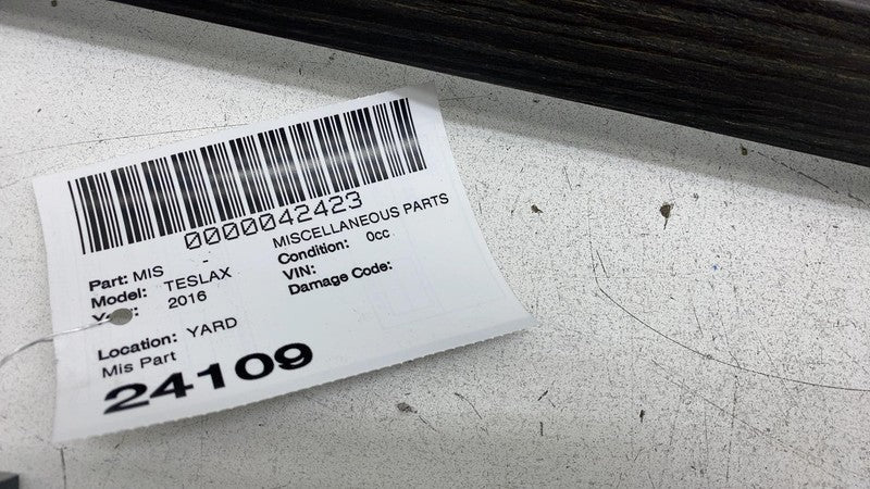 103578900 ⭕ 2016-2020 Tesla Model X SET of Front & Rear Left & Right Door Molding Trim OEM
