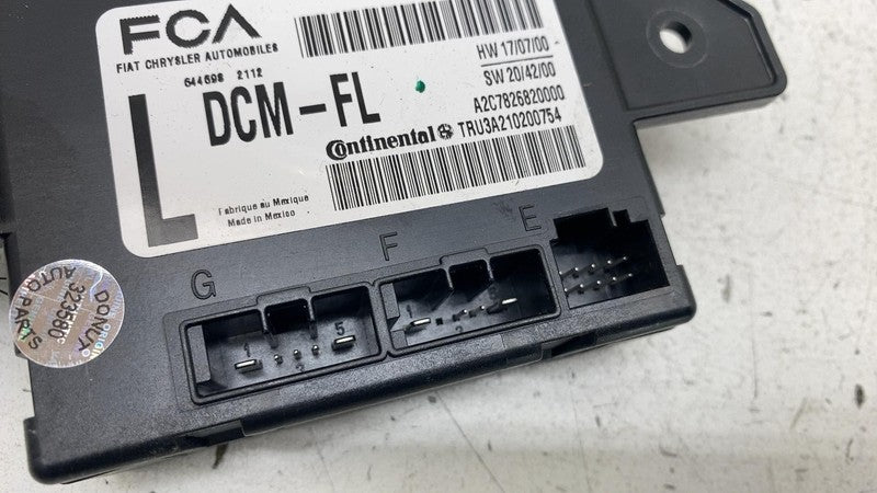 68569329AA ⭕ 2022-2024 Chrysler Pacifica Front Left Door Computer Control Module 68569329AA