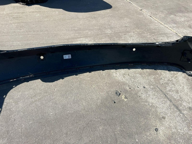 ⭕ 2021-2024 Tesla Model X Rear Bumper Cover Assy w/ Park Sensor Holes Black PBSB