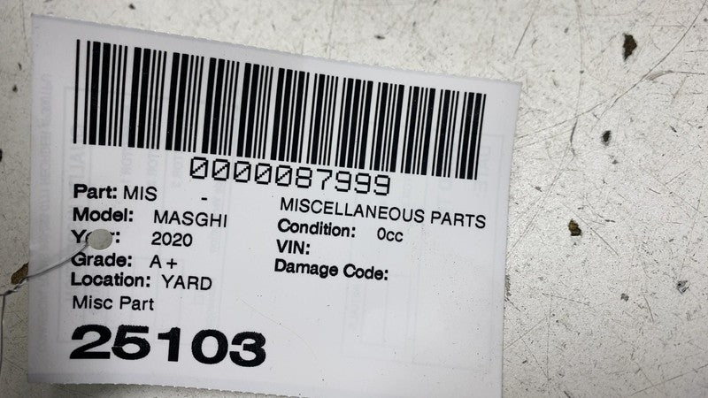 670066392 ⭕ 17-20 Maserati Ghibli Front Dash Center Display Screen Bezel Panel 670066392