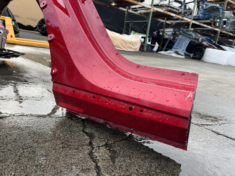 ⭕ 2020-2023 Tesla Model Y Rear Right Quarter Panel Structural Cutout RH Red PPMR