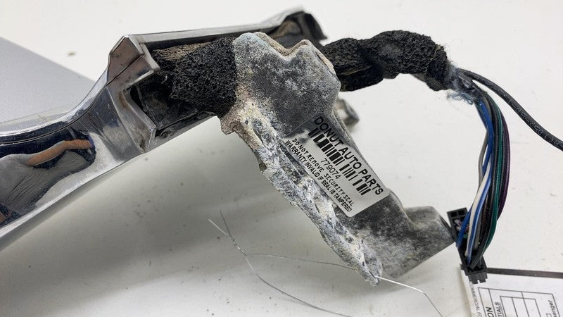 ⭕ 12-15 Model S Left Exterior Rear View Door Mirror OEM Silver PMSS 60