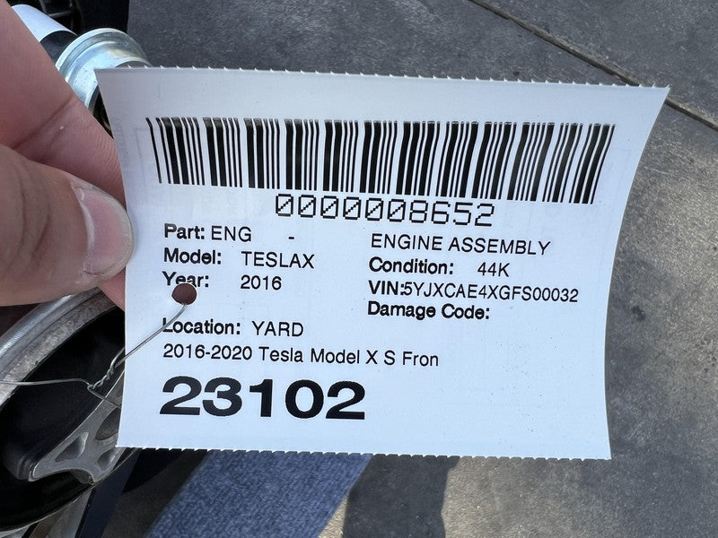 1035000-00-J ⭕ 17-18 Model X S Front Drive Unit Electric Engine Motor Inverter 1035000-00-J