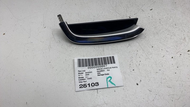 ⭕ 2014-2020 Maserati Ghibli Rear Right Door Quarter Molding Trim Cover