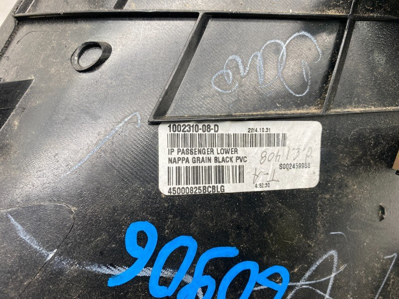 1002310 08 D ⭕ 12-15 Model S MS Lower Passenger Dash Glove Box Trim Panel Right 1002310-08-D