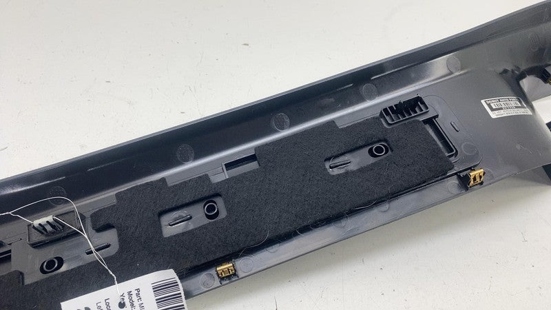 1105145-00-B ⭕ 2016-2020 Tesla Model X Rear Driver Side Sill Trim Cover Left LH 1105145-00-B