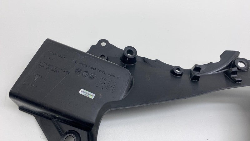 160685100A 2021-2024 Tesla Model S MS Front Passenger Side Tower Shock Cover Trim Right OEM