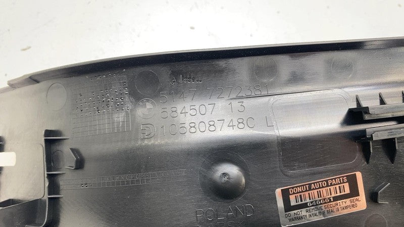 51477272381 ⭕ 2014-2021 BMW i3 I01 Rear Driver Side Seat Frame Trim Cover Left 51477272381