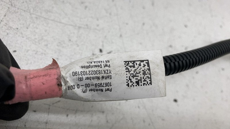 ⭕2017-2023 Tesla Model 3 Rear Bumper Wiring Harness Cable Wire Loom 10