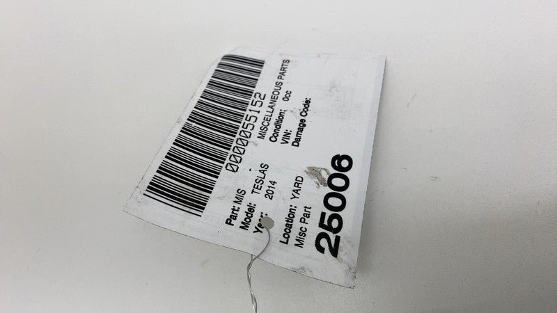 1024239 09 B 2012-2015 Tesla Model S MS PAIR Left & Right Center Console Armrest Pad Assy OEM
