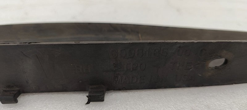 6008185 00 C ⭕12-15 Model S Left/Right Aero Shield Outer Strake Panel 6008185-00-C/6008184-00
