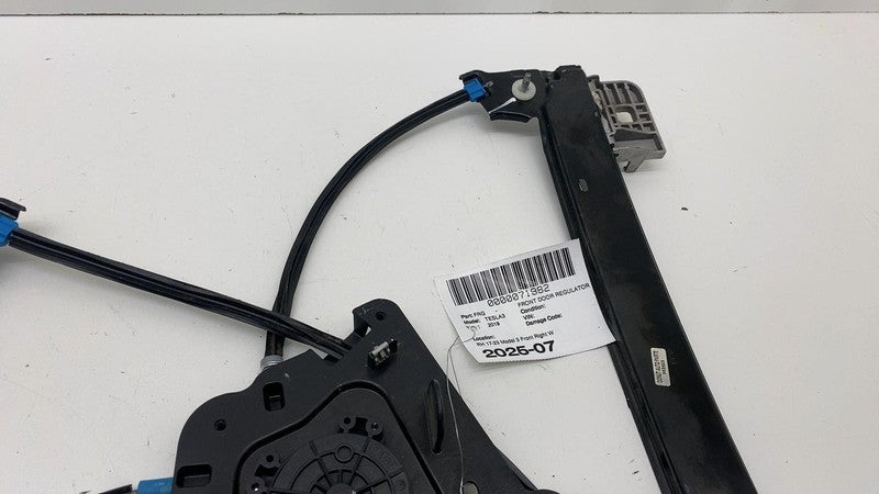 109662114J ⭕ 2017-2023 Tesla Model 3 Front Right Door Window Regulator & Motor 1096621-14-J