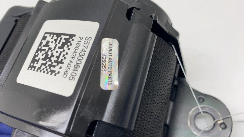 633900400C 2017-2022 BMW 530e G30 Rear 2nd Row Center Middle Seat Belt Retractor Black OEM