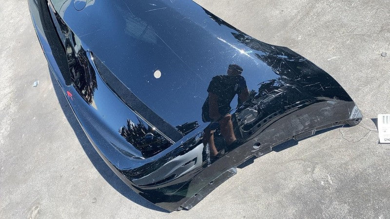 ⭕ 20-22 Model Y Front Bumper Cover w/ Park Sensor Holes Black PBSB 149